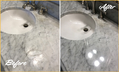 Marble Honing and Polishing: A Quick and Easy Solution for Etch Marks