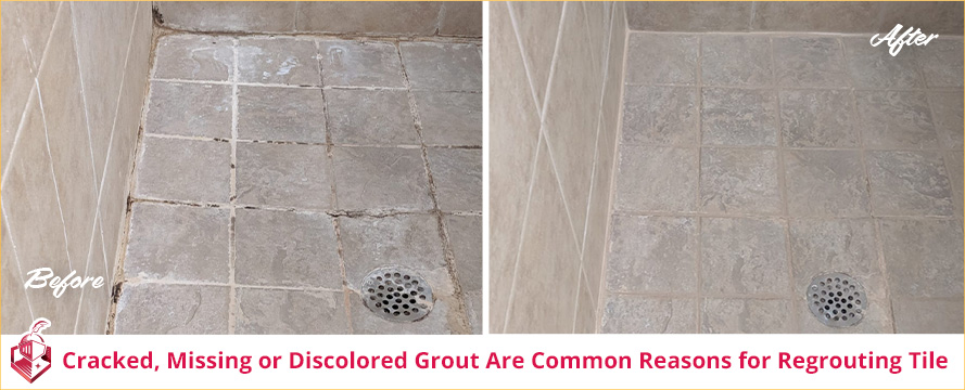 Cracked, Missing or Discolored Grout Are Common Reasons for Regrouting Tile