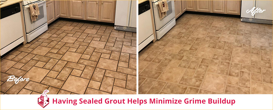 Having Sealed Grout Helps Minimize Grime Buildup